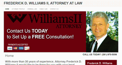 Desktop Screenshot of fdwilliams.com