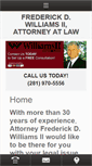 Mobile Screenshot of fdwilliams.com